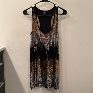 Marciano sequin mini dress